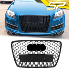 Schwarz Wabengrill Kühlergrill Front Grill für Audi Q7 4L SQ7 S Line 2007-2015 fg203