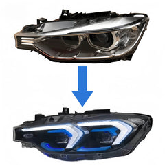 Für BMW 3er F30 13-15 HID Upgrading Laser Scheinwerfer Frontscheinwerfer Direct Plug-in