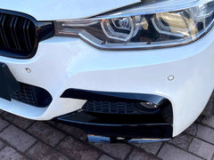 Front Spoiler Stoßstange Aero FlapsPassend für 3er F30 F31 Sport Paket 2013-2019