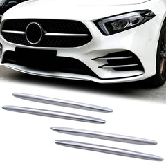 Nebelscheinwerfer Leisten Blenden Abdeckung Chrom für Mercerdes A-Klasse W177 V177 AMG Line 2018-09.2022