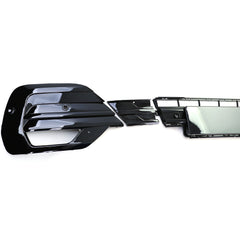 Nebelscheinwerfer Blenden Schwarz Glanz für VW T6.1 Bus Transporter ab19