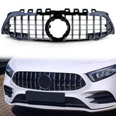 Kühlergrill Grill GT Schwarz Chrom für Mercedes Benz A-Klasse W177 ab 2018