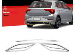 NEU Auspuffblende Abdeckung Rahmen und Diffusor Leiste für VW Polo 6 VI ab 2021
