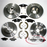 NEU 295mm + 300mm Bremsen Set Vorne & Hinten für Mercedes C-Klasse W204 S204 C204 2007-2015