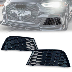 Lüftungsgitter Nebelscheinwerfer Gitter für Audi A3 8V Sportback S-Line 2017-2020