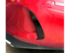 Schwarz Heck Stoßstange Flossen Flaps für Mercedes Benz E Klasse C238 Coupe AMG Line E53 AMG 2017+ pz24