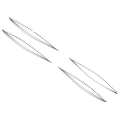 NEU Kühlergrill Leisten für VW Tiguan 3 ab 2024 Edelstahl Grillleisten 6 tlg