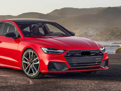 Lüftungsgitter Nebelscheinwerfer Blenden Gitter Schwarz für Audi A7 C8 S Line S7 18+