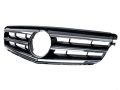 Grill Kühlergrill Frontgrill Silber für Mercedes W204 Limo S204 Kombi 2007-2014