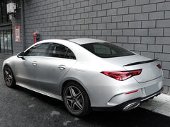 Schwarz Heckspoiler Spoiler Lippe Spoilerlippe für Mercedes CLA W118 C118 CLA45