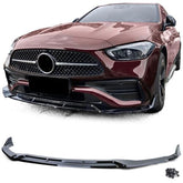 Front Spoiler Spoilerlippe Schwarz Glanz für Mercedes C Klasse W206 S206 ab 2021