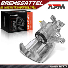 Bremssattel Hinten Rechts für VW Multivan Transporter T5 T6 Bus Kasten Pritsche