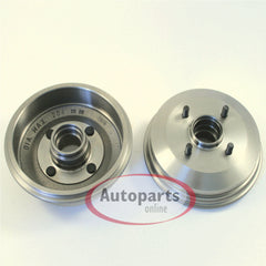 NEU 203mm Bremstrommeln Bremsbacken Radzylinder Zubehör hinten für Ford Fiesta V ab 1995