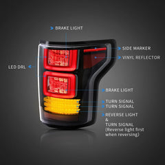 LED Rückleuchten Rücklicht Heckleuchten für Ford F150 2015-2020