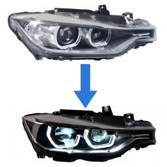 Für BMW 3er F30 13-15 HID Upgrading LED Laser Scheinwerfer Frontscheinwerfer Direct Plug-in