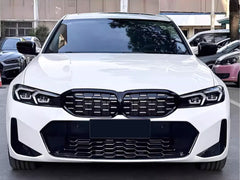 NEU Kühlergrill Wabengrill Nieren Grill Chrom Passend für3er G20 G21 LCI 2023+