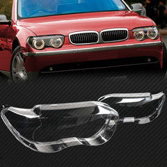 Scheinwerferglas Gehäuse Scheinwerfer Glas Abdeckungen für BMW 7er E66 E65 02-05
