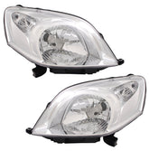 NEU Scheinwerfer Set für Citroen Nemo Fiat Fiorino Qubo Peugeot Bipper H4 mit E-Prüfzeichen
