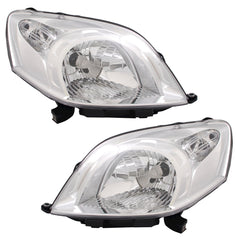 NEU Scheinwerfer Set für Citroen Nemo Fiat Fiorino Qubo Peugeot Bipper H4 mit E-Prüfzeichen