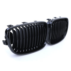 Sport Kühlergrill Nieren Grill Frontgrill Schwarz Passend für 1er E81 E82 E87 E88 2007-2012