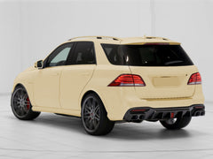Brabus Style Heckdiffusor + Auspuffblende für Mercedes Benz GLE W166 SUV 15-18 AMG Line