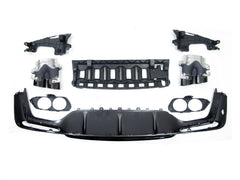 Heck Diffusor Heckdiffusor für Mercedes W213 Limousine AMG Line BENZIN 2016-2019