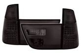 NEU LED Rückleuchten Heckleuchten Set Schwarz Smoke für X5 E53 8/1999-10/2003 mit E-Prüfzeichen