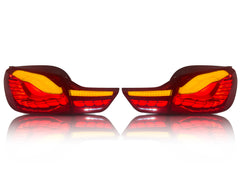 NEU LED Rückleuchten Mit E Mark Heckleuchten Passend für 4er F32 F33 F36 F82 F83 M4 GTS 2014-2020