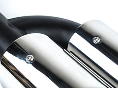 Auspuffblenden Endrohre Chrom für Porsche Cayenne Serien 92A S Hybird 958 V6 2010-2014