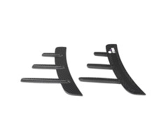 Front Lufteinlässe Lufthutze Bodykit Aero Flaps Flics Echt Carbon Passend für 4er G22 G23 2021+