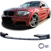 Front Spoiler Spoilerlippe Splitter Schwarz Passend für 1er F20 F21 2010-2015