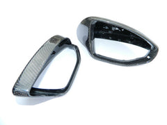 Spiegelkappen Außenspiegel Carbon Fiber für AUDI A6 C8 A7 4K Ab 2018 OHNE SideAssist