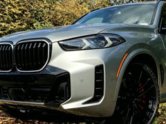 LED Kühlergrill Grill Frontgrill Schwarz Einsteg für BMW X5 G05 2023-2026 LCI