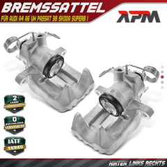 2x Bremssattel Hinten Links Rechts für VW Passat 3B A4 B5 A6 C5 Skoda Superba