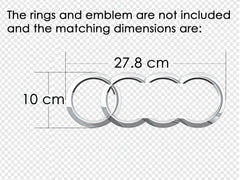 Schwarz Grill Kühlergrill Frontgrill für AUDI A5 F5 S5 2016-2019 vor MOPF fg329