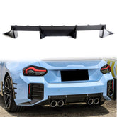 NEU Echt Carbon Fiber Heck Diffusor Passend für M2 G87 Coupe Sport Paket ab 2023