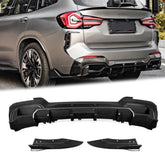 NEU 100% Carbon Fiber Diffusor Heckdiffusor Passend für ix3 G08 Sport Paket 2021-2023