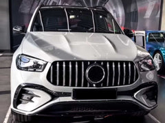 NEU Kühlergrill Grill Chrom GT Panamericana für Mercedes GLE V167 W167 AMG Line ab 2023