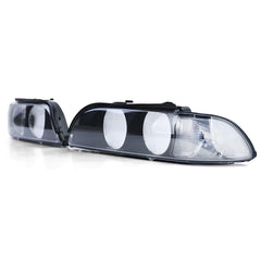 NEU Streuscheiben Scheinwerfergläser Blinker Weiß Passend für 5er E39 1995-2000