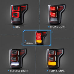 LED Rückleuchten Rücklicht Heckleuchten für Ford F150 2015-2020