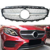 Kühlergrill Frontgrill Diamant Silber für Mercedes E-Klasse W213 S213 A238 C238 VFL 2016-2020 pz130