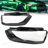 Klar Scheinwerfer Glas Abdeckung Scheinwerferglas Für Audi A4 B8,5 12-15 Facelift