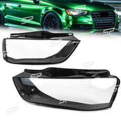 Klar Scheinwerfer Glas Abdeckung Scheinwerferglas Für Audi A4 B8,5 12-15 Facelift