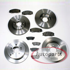 NEU 300mm + 284mm Bremsscheiben Bremsbeläge vorne hinten passend für Hyundai i40 2011-2019