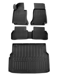 NEU Gummimatten Fußmatten Kofferraumwanne für Mercedes C Klasse S205 2014-2021