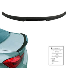 Heckspoiler Spoiler SCHWARZ GLANZ mit ABE für BMW 3er F30 Limo 11-19