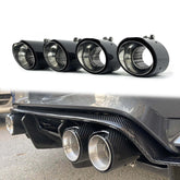 NEU Sport Carbon Fiber Auspuffblende Endrohre Blenden Passend für M2 G87 M3 G80 M4 G82 G83 et290