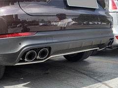 Auspuffblenden Endrohre Exhaust Chrom für Prosche Macan 1.0 2.0 2018-2024