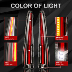 NEU LED Rückleuchten Hecklichter Cadillac Style für Chevy Suburban 1500 Tahoe GMC Yukon 07-14