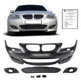 NEU Front Stoßstange Vorne Schwarz Passend für 5er E60 E61 2003-2007 mit ABE